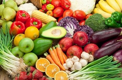 Vegetables slimming food