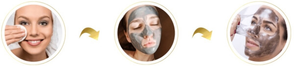 face, pearl mask - how to use