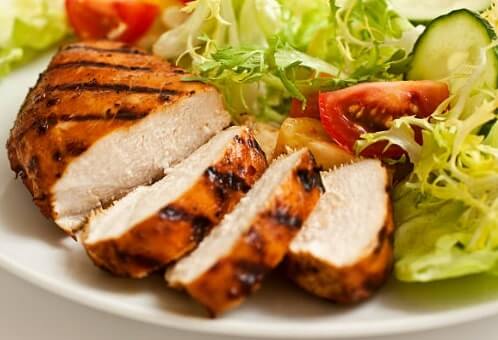 Chicken meat develop lean muscles