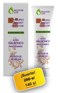 Hialuronico Cream Booster Life Hydro Boost Antiage Peru