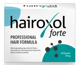 Hairoxol Forte capsules Review Germany Austria Switzerland
