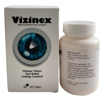 Vizinex capsules for eyes Reviews Mexico
